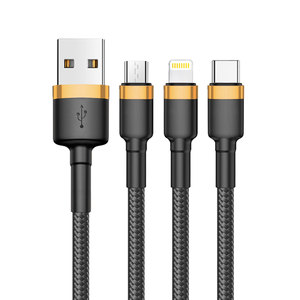 Jiale Cáp <span class=keywords><strong>USB</strong></span> 3A nhanh chóng sạc dây điện thoại di động Micro <span class=keywords><strong>USB</strong></span> Cáp Loại C Cáp <span class=keywords><strong>SuperSpeed</strong></span> truyền dữ liệu nhanh chóng sạc - Product Image 5
