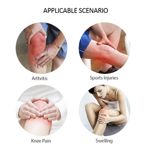 USB 전기 난방 따뜻한 무릎 랩 빨 무릎 진동 마사지 열 요법 랩 - Product Image 6