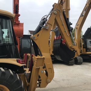 Chargeuse sur pneus CAT 420F d'occasion très demandée, grande chargeuse haute performance, équipement d'occasion Caterpillar 420F, chargeuse-pelleteuse - Product Image 4