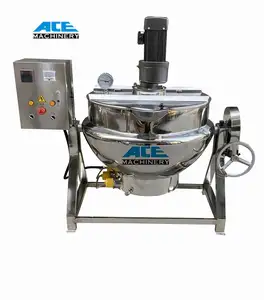 Ace Industrial Food Jacketed Hervidor de agua para la venta