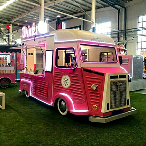 Fast Delivery Electric Mobile Food <b>Trailer</b> Fully Equipped Food Truck Double Sink Water System Customizable Color Size for - Product Image 1