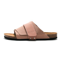 Chaussures plates en liège pour femmes, sandales, pantoufles, stock Kyoto pour hommes et femmes, fabrication sur mesure, vente en gros, 2026