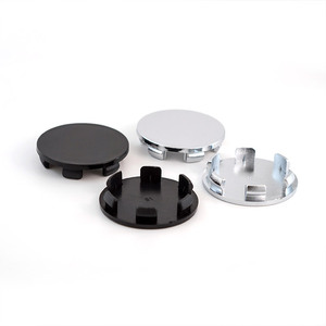 Cache-moyeux décoratifs électroplaqués universels en ABS de 51 mm de diamètre extérieur pour tuning automobile – Vente en gros usine - Product Image 1