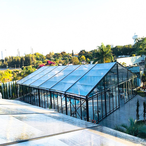 20x30 20x40m sang trọng ngoài trời khung nhôm màu đen trong suốt Lều PVC cho địa điểm đám cưới và lễ nhà thờ - Product Image 4