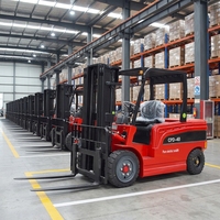 Fabrika Fiyatı 1ton 2ton 3ton 5ton Lityum Akülü Elektrikli Forklift Kaldırma Yüksekliği 3m-6m Hidrolik Forklift CE Standardı