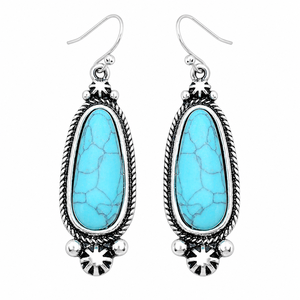 Orecchini a goccia Boho con motivo unico, orecchini pendenti in stile vintage, accessori di bigiotteria alla moda per donna - Product Image 4