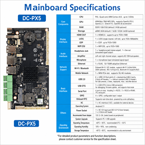 Ersatz-<span class=keywords><strong>PX5</strong></span>-<span class=keywords><strong>Rockchip</strong></span>-RK3368-Modul für Verkaufsautomaten-Android-Headunit mit Schnellstart, 64-Bit-DDR3-Speicher und Ethernet-Anschlüssen - Product Image 2