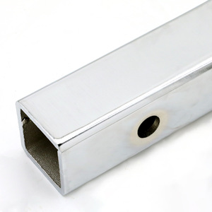 Soporte de enganche de <span class=keywords><strong>remolque</strong></span> de 2 pulgadas cromado de alta resistencia para receptor de 2 pulgadas, para camión, SUV, <span class=keywords><strong>remolque</strong></span> - Product Image 3