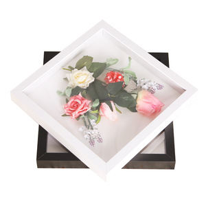Bán Buôn Tùy Chỉnh Đẹp DIY Ba Chiều Bằng Gỗ Khung Ảnh 5Cm Hollow Hoa Khô Hình Ảnh Khung Handmade Mẫu - Product Image 5