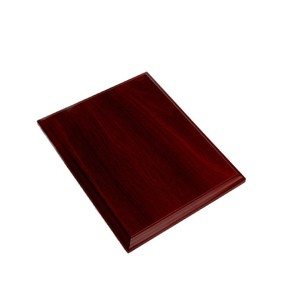 Base de médaille en bois rectangulaire 40x60 cm, 1,5 cm d'épaisseur, support métallique durable, logo personnalisé, cadeau d'entreprise - Product Image 2