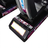 Simulador de Carreras Eléctrico QSL de Plástico, Operado con Monedas, Juego de Arcade para 2 Jugadores, Equipo para Centro Comercial