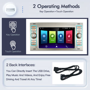 Autoradio multimédia STWEI Carplay Android pour Ford Focus 2007 Mondeo S-max C-max Kuga Galaxy Fiesta Transit Fusion - Product Image 3