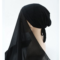 Nouvelle Collection Instant Hijab Perle Mousseline de Soie Jersey Modèle Écharpe Hijabs Undercap Under Scarf Malaysian Hijab Scarf Instant