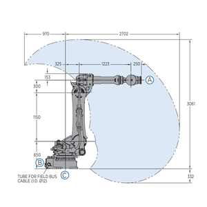 רובוטים תעשייתיים gp225 טיפול חומר חלקי ציוד עם cngbs מדריך רכבת ליניארי כאוטומציה רובוטית תעשייתית - Product Image 3