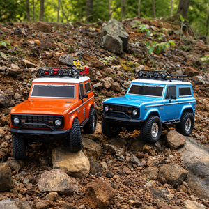 RGT 136100V3-FD CRUISER RC-4 1/10 Vintage Bronco RC <span class=keywords><strong>Rock</strong></span> Crawler 4WD avec essieu métallique intégré pour ESC, camion RTR, chargeur - Product Image 5
