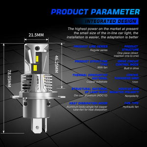 Novsight N62 Led Voiture Lumière 100W 22000LM H4 Luces Led Para H1 Auto Luz H11 Focos 9005 9006 <span class=keywords><strong>Faro</strong></span> H7 Led Phare Ampoule - Product Image 3