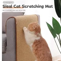 Usine de gros logo personnalisé Sisal Cat Scratch Pad Cat Scratch Mat