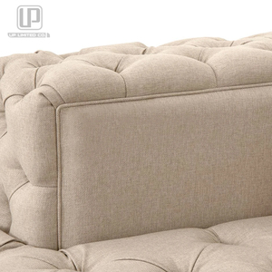 Factory Direct Sell Modern Luxury Furniture Fat Bastard Huge Rectangle Beige Fabric for Villa Living Room UP-016 Fat Bastard Sof - Product Image 3
