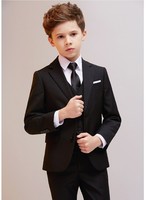 Costume de Mariage pour Garçons d'Honneur, Veste Blazer pour Enfants Scolaires, Tenue Formelle d'Anniversaire pour Jeunes Hommes, Costume de Spectacle de Violon et de Danse pour Enfants