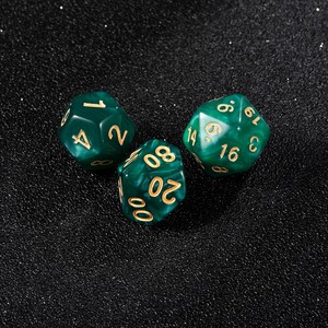 Набор из 7 акриловых многогранных кубиков (D20, D12, D10, D8, D6, D4) с гравировкой для RPG/DND, для ролевых игр, настольных игр и игр с цифровыми PRTG-элементами - Product Image 4