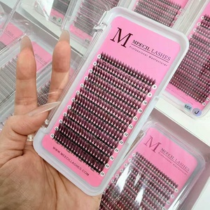 ขนตาปลอมแบบเปียก 0.07 มม. รุ่นใหม่ สไตล์มังงะ สำหรับคอสเพลย์ ขนตาแบบแหลม ต่อขนตาแบบแฮนด์เมด ขนตาแบบพัด ปริมาณมาก อุปกรณ์สำหรับแต่งหน้าสไตล์นางฟ้า - Product Image 5