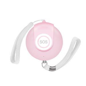 Portable Personal <b>Alarm</b> Pink Rechargeable With Sos Button For Women Safety - Product Image 1