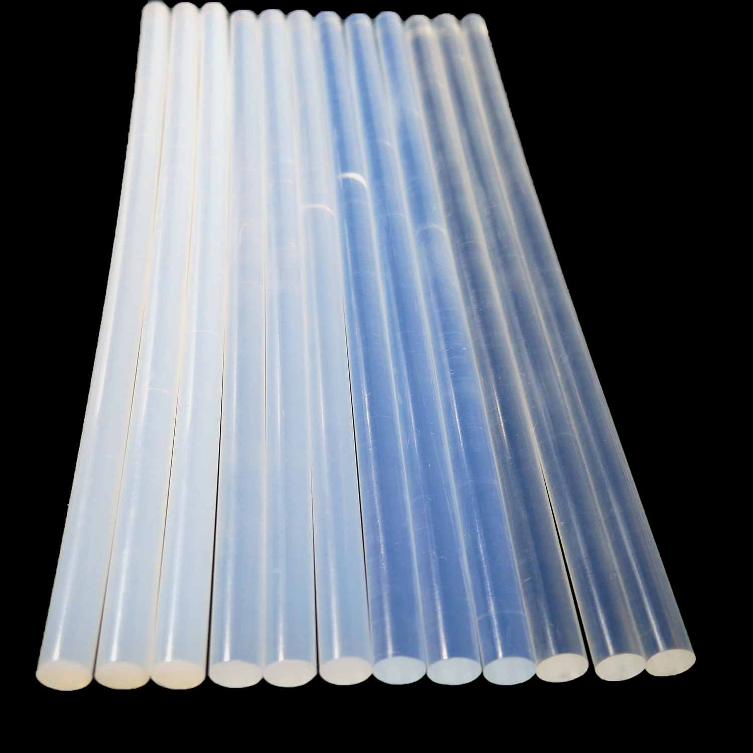 Термоплавкий клей TEKWAY 7/9/11 мм, прозрачный, с клеевым пистолетом, супер заводской