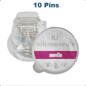 Puntas de microagujas de PVC para mesoterapia, desechables, con baño de oro, aisladas, de 10, 25 y 64 pines, fraccionadas por radiofrecuencia, con certificación CE e ISO, venta al por mayor - Product Image 2