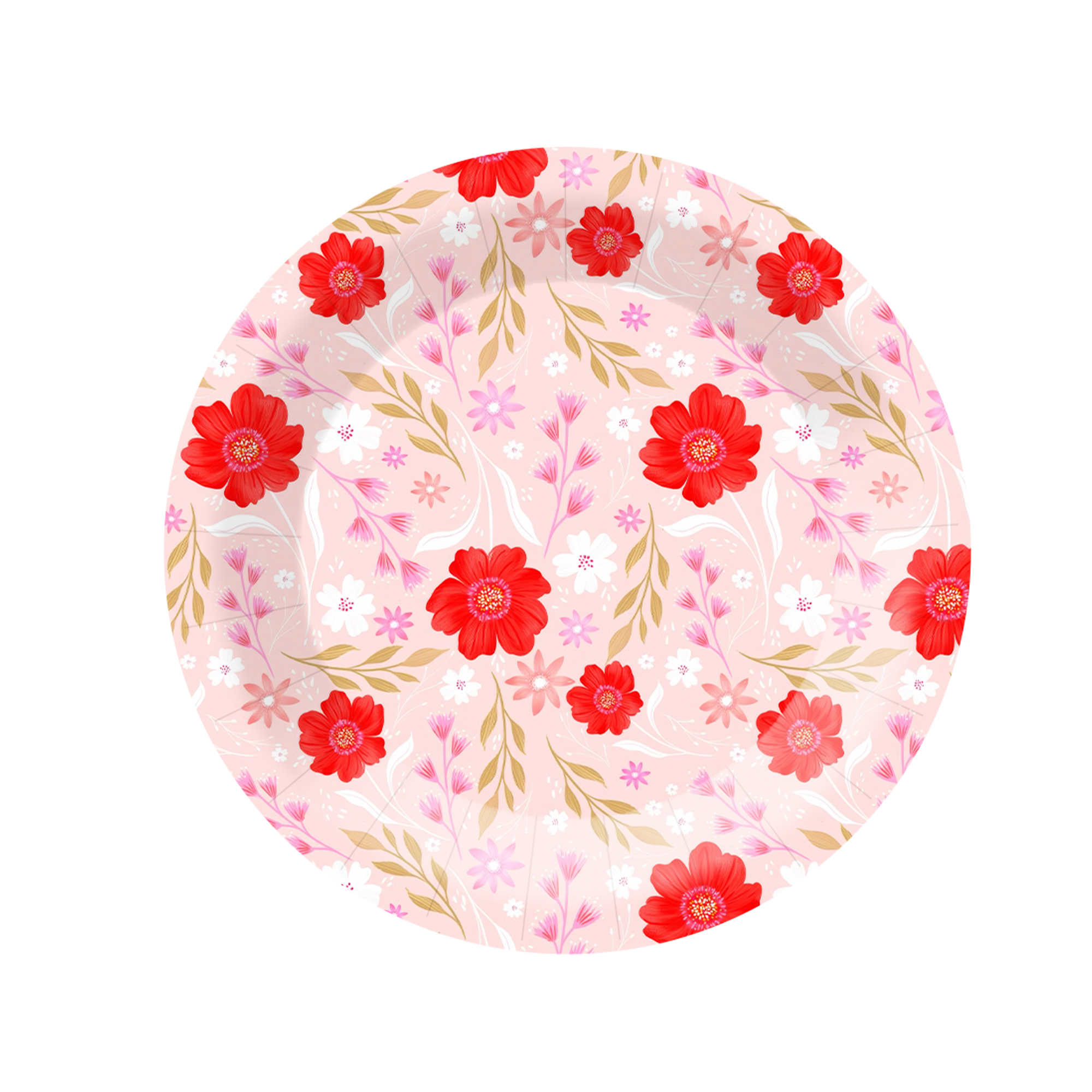 Plato de papel de 9 pulgadas * 8 unidades