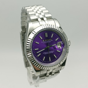 Reloj Mecánico SEILOCE Simple de Acero Inoxidable de 36/39 mm con Movimiento NH35, Reloj Mecánico Luminoso - Product Image 3