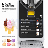 Commerciële Soft Serve Ice Cream Machine Bevroren Drink Maker Silent Slushie Maker voor Home Party Shop Hotel Melk Tea Shop Cinema