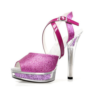Chaussures de pole dance exotiques pour femmes, chaussures de strip-teaseuse, sexy et accrocheuses, plateforme aquatique, fête, antidérapantes, lit, talons hauts romantiques - Product Image 1