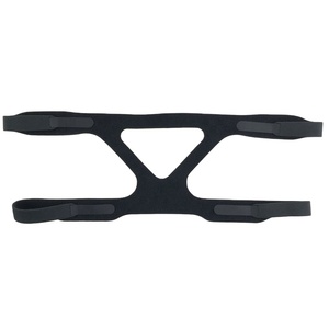 <span class=keywords><strong>Mascarilla</strong></span> Nasal de oxígeno para uso médico, correa de cabeza estándar de 4 puntos, soporte CPAP, color negro - Product Image 1