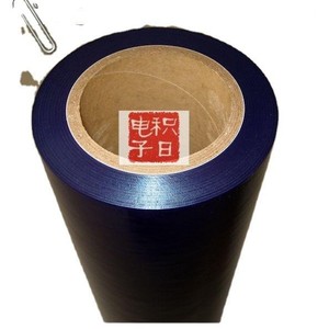 Cinta de enmascarar de PE azul de baja adherencia con adhesivo acrílico de una cara de 10g y núcleo de 50mm - Product Image 3