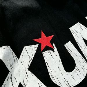 <span class=keywords><strong>Camiseta</strong></span> de Hombre de Moda, Manga Corta, 100% Algodón, Estilo Vintage con Letras Impresas, Tejido de Punto - Product Image 2