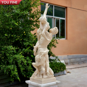 Garten weiße Marmorstatue <span class=keywords><strong>Caesar</strong></span> Skulptur für Außen dekor - Product Image 4