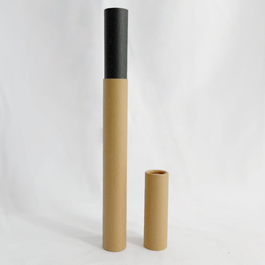 100% boîte de cylindre de bâton d'encens fait main écologique personnalisé Tube d'expédition en papier Kraft naturel affiche mince recyclable - Product Image 5