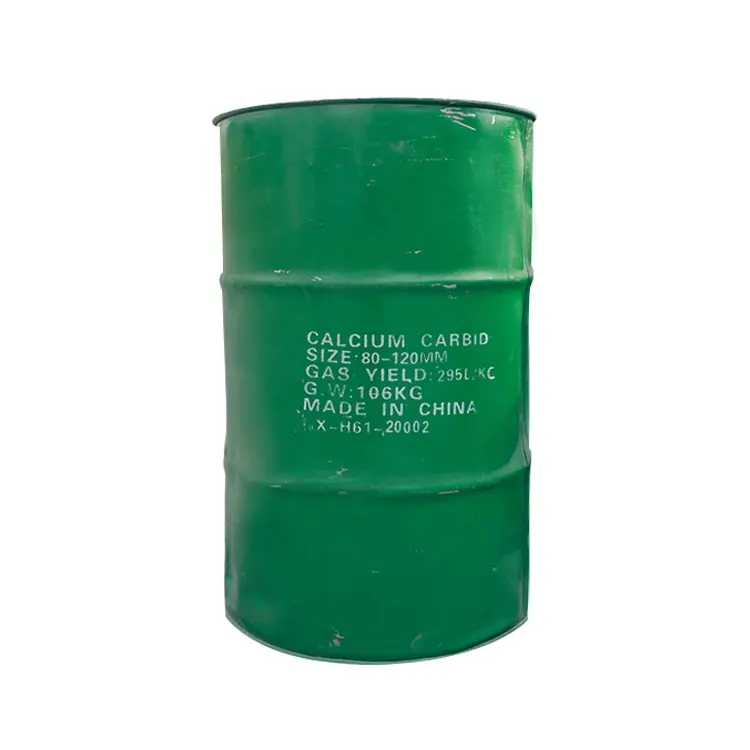 Calcium Carbide Fabrikant En Leverancier Uit China/CaC2 Min Gas Opbrengst 295L/Kg 25-50Mm