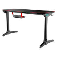 Table multifonctionnelle 140x60x75 Cm, chaise de bureau d'ordinateur de jeu, pied réglable, meilleur bureau d'ordinateur de jeu