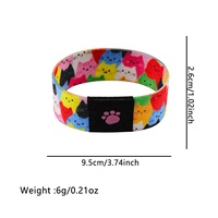 Bracelet en tissu RFID NFC 13,56 MHz, bracelet personnalisé tissé pour événements, concerts, festivals, contrôle d'accès et paiement sans argent liquide