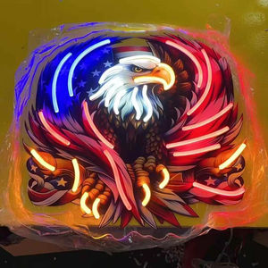 Letreiro de <span class=keywords><strong>Neon</strong></span> LED Personalizado DIY - Iluminação Decorativa Noturna - Product Image 1