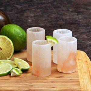 مجموعة كؤوس تيكيلا من ملح الهيمالايا، كؤوس تيكيلا من الملح الوردي، كؤوس شوت من ملح الهيمالايا - Product Image 1