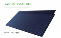 Vente directe d'usine de systèmes solaires photovoltaïques intégrés aux bâtiments, tuiles solaires Dipv