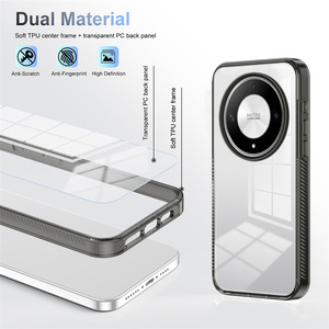 Funda protectora antideslizante acrílica transparente de lujo para <span class=keywords><strong>Honor</strong></span> X9b X9a X8a X8b <span class=keywords><strong>X8</strong></span> X7a X7b X6a X6 / Magic 6 5 Lite / 70 Lite - Product Image 4