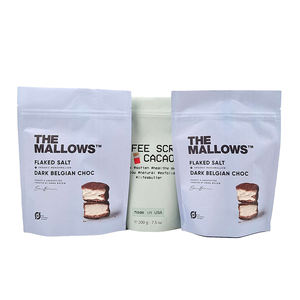 Passen Sie natürlich aromatisierte Bäckerei produkte an, die braunen Zucker-Zimt-Stand-up-Beutel-Pulver beutel mit Fenster reiß verschluss verpacken - Product Image 4