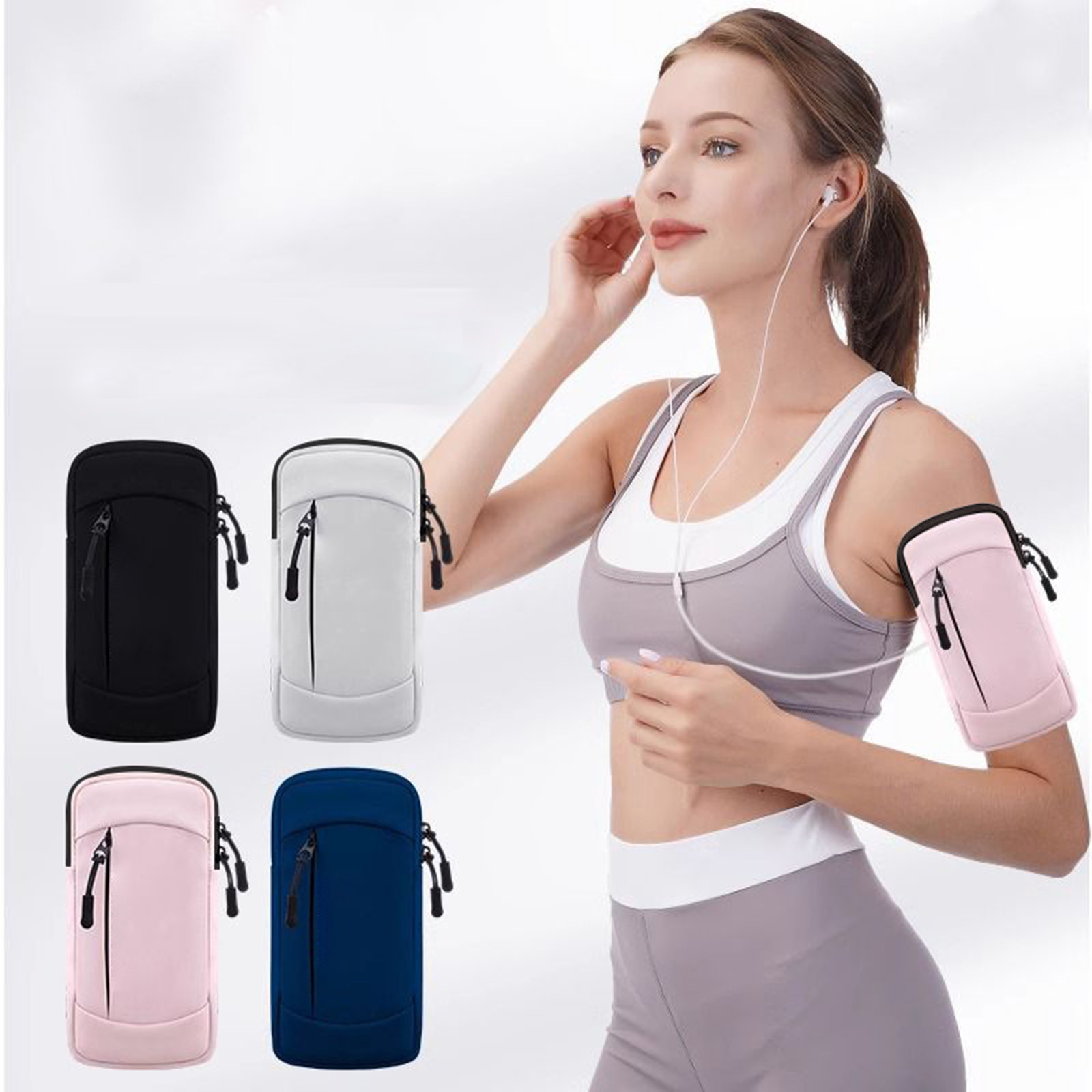 Running Arm Bag Gym Bag Phone 7 Inch Armband Running Accessories Hip Sports Shoulder Bag