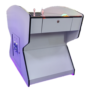 Màu trắng tinh khiết 2 người chơi đậu bắt ánh sáng 5 trò chơi máy trẻ em giải trí tiền xu hoạt động máy Trò chơi Nhỏ - Product Image 2