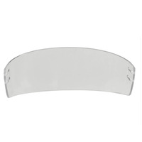 Miroir Coupe Droite Anti-rayures Anti-Buée Visière Glace Visière Casque de Hockey Visière