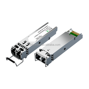 ตัวรับส่งสัญญาณไฟเบอร์ออปติก1.25G มัลติโหมด850nm SFP ดูเพล็กซ์ LC สูงถึง550M tcp/ip DDM โมดูลออปติคัลที่รองรับ - Product Image 1