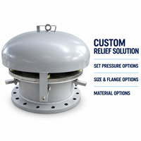 Couvercle de manhole à ressort pour le soulagement de la pression d'urgence, pour réservoir de stockage basse pression, taille, matériau et bride personnalisés